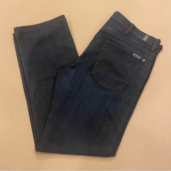 7 For All Mankind Other - 7 For All Mankind Men’s Standard Dark Wash Jeans Size 38
*See Description/Inseam